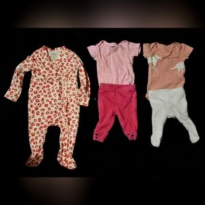 0-3 and 3mo baby clothes